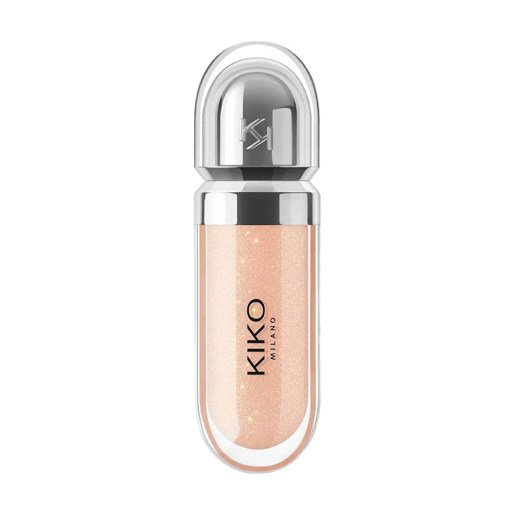 Пом'якшувальний блиск для губ Kiko Milano 3D Hydra Lipgloss 02 Natural Beige, 6.5 мл